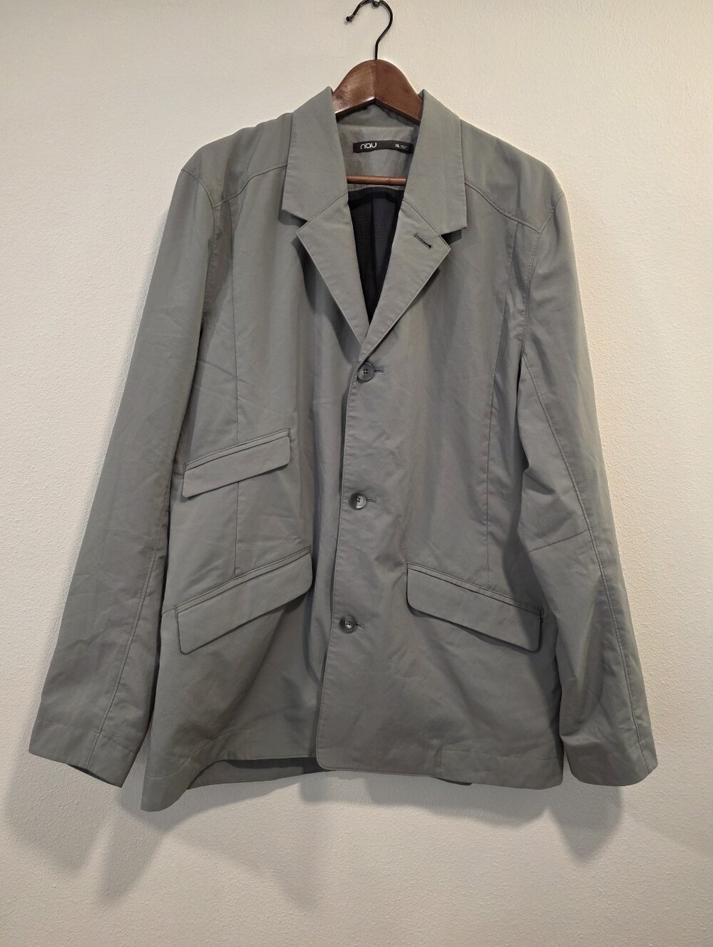 Nau Gray Waterproof Riding Jacket - Picture 2 of 6